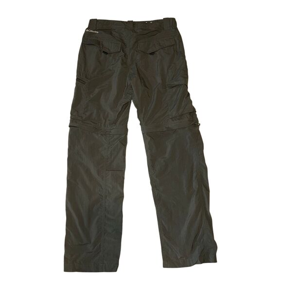 Columbia 30x30 Convertible Active Pants Omni-Shade Mens Lightweight Gravel(Gray) - Picture 2 of 3